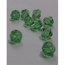 Kineski kristal romb 4 mm -svetlo zelena-peridot